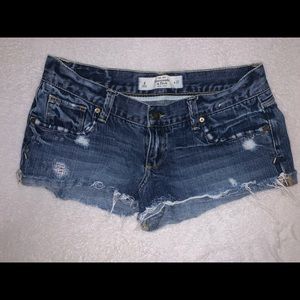 Abercrombie and Fitch jean shorts size 4